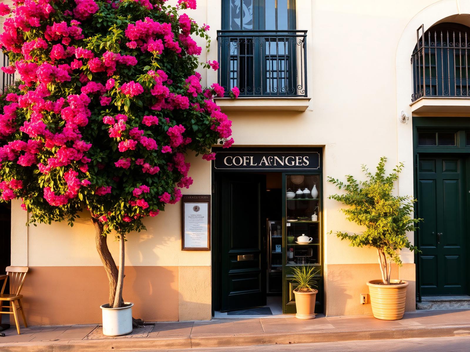 Fachada en el centro histórico